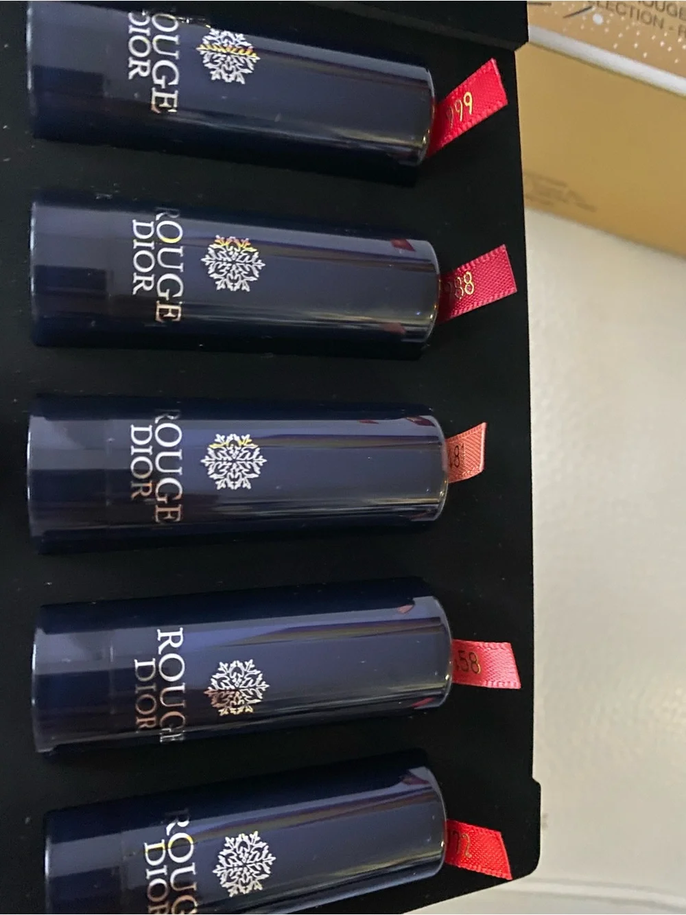 Dior assorted rouge